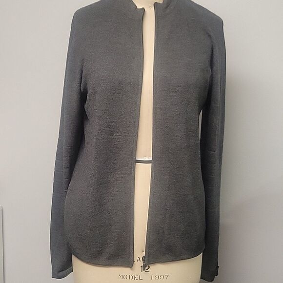 Kenneth Cole zip cardigan, size L - Picture 1 of 5